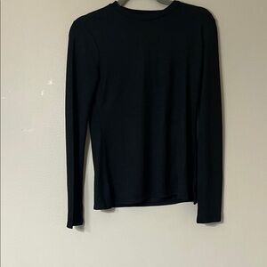 Banana Republic Black Long Sleeve Top
